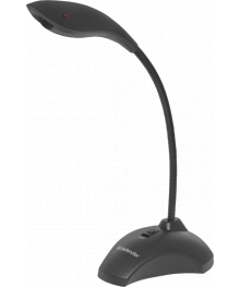 микрофон  Defender  MIC-115 настольн., черный,кабель 1,7м