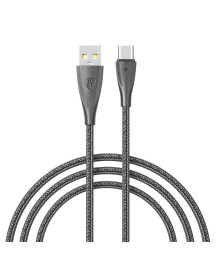 Кабель USB - TYPE C  BY Nylon Pro, 18Вт, 1 м, 3A, нейлон, черныйВостоку. Адаптер Rolsen оптом по низкой цене. Качественные адаптеры оптом со склада в Новосибирске.