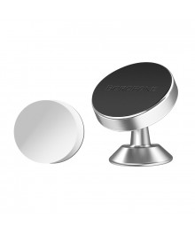 Держатель для смартфонов BOROFONE BH5 Серебро (магнитный, на 3М скотч, на панель)Держатели для смартфонов оптом. Большой каталог держателей для смартфонов оптом по низкой цене.