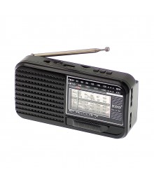 радиопр RRS RD-317BT (USB, Bluetooth, фонарь, акк 18650)