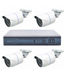 IP комплект видеонаблюдения Орбита OT-VNK03 (4 камеры, 1080, без диска)омплекты видеонаблюдения оптом, отправка в Красноярск, Иркутск, Якутск, Кызыл, Улан-Уде, Хабаровск.