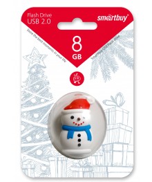 USB2.0 FlashDrives 8Gb Smart Buy Snowman (Снеговик)овокузнецк, Горно-Алтайск. Большой каталог флэш карт оптом по низкой цене со склада в Новосибирске.