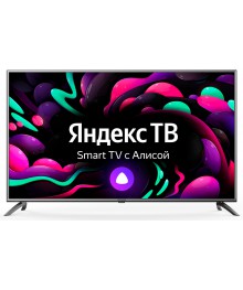 LCD телевизор  Starwind 55" SW-LED55UG400 Smart Яндекс.ТВ с Алисой стальной 4K Ultra HD T2/C/S2 по низкой цене с доставкой по Дальнему Востоку. Большой каталог телевизоров LCD оптом с доставкой.