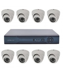AHD комплект видеонаблюдения OT-VNK02 (8 камеры, 1080N, Видеорегистратор, без диска)омплекты видеонаблюдения оптом, отправка в Красноярск, Иркутск, Якутск, Кызыл, Улан-Уде, Хабаровск.