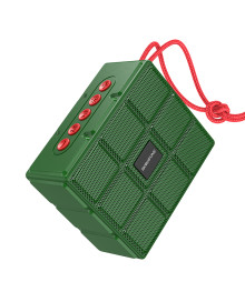 Колонка портативная с BLUETOOTH BOROFONE BR16, 5W, 1200mAh, 100х84х47 мм, тёмно-зелёный (80)и колонки оптом по низкой цене. Большой каталог Мини колонок оптом с доставкой по Дальнему Востоку.