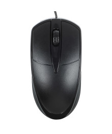 Мышь Первая Цена Optima проводная, 1000DPI, 3D, каб.140см, чёрный