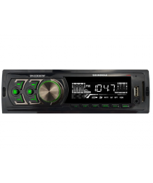 Авто магнитола  Soundmax SM-CCR3070F черный\G  (USB/SD, WMA/MP3 4*40Вт 18FM зелен подсветка)ла оптом. Автомагнитола оптом  Большой каталог автомагнитол оптом по низкой цене высокого качества.
