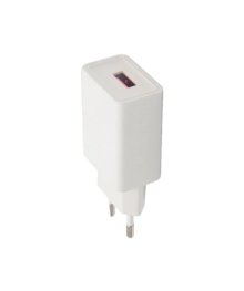 Блок пит USB сетевой  GoPower GP1U 1USB 2.4A 12W белый (1/120/480)
