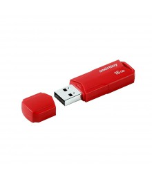 USB2.0 FlashDrives16Gb Smart Buy CLUE Red (SB16GBCLU-R)