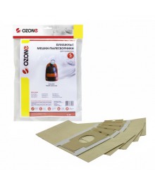 OZONE Paper Z-45 бумажные пылесборники 5 шт. (Moulinex, тип оригинала ACE 4.03, СЕ4.01, СЕ4,03)кой. Одноразовые бумажные и многоразовые фильтры для пылесосов оптом для Samsung, LG, Daewoo, Bosch