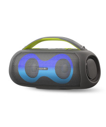 Колонка портативная с BLUETOOTH  BQ PBS4001 Серый (RMS 20Вт, FM/ TWS/AUX/Bt 5.3, 3600 мАч)