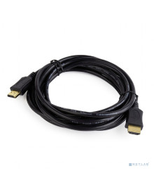 Кабель Bion HDMI v1.4, 19M/19M, 3D, 4K UHD, Ethernet, CCS, экран, позолоченные контакты, 4.5м, черн