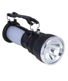 Фонарь ЕРМАК прожектор 2-в-1 , аккумуляторный, 24 SMD + 1 Вт LED, шнур 220В, пластик, 17,5х7,5см
