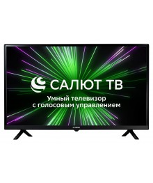 LCD телевизор  Hyundai 32" H-LED32BS5001 Smart Салют ТВ черныйHD DVB-T2/C/S/S2 (RUS)