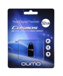 USB2.0 FlashDrives32 Gb Qumo Cosmos тёмныйовокузнецк, Горно-Алтайск. Большой каталог флэш карт оптом по низкой цене со склада в Новосибирске.