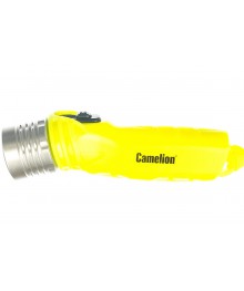 Фонарь  Camelion LED 51534 желт., LED 3W SEOUL, глуб 30м, 4xLR6 дайв., пласт+, алюм, блистерари Camelion оптом. Большой каталог фонарей Camelion оптом по низкой цене со склада в Новосибирске.