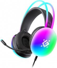 гарнитура Defender Ignis  черный,игровая, RGB,проводн 2м