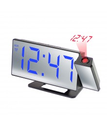 часы настольные VST-896-5 Синие, проекционные (без блока, питание от USB)