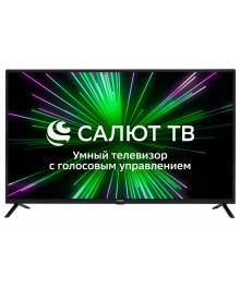 LCD телевизор  Hyundai 43" H-LED43BS5001 Smart Салют ТВ черныйHD DVB-T2/C/S/S2 (RUS)