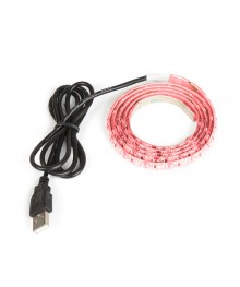 Лента светодиодная Огонек OG-LDL09 Красная 1м (USB) со склада в Новосибриске. Большой каталог светодиодных лент оптом с доставкой по Дальнему Востоку.