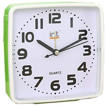 Часы будильник пластм IRIT IR-607 (12*3.7*12.3 см.. 1 батарейка  AА, 1,5В (не в компл)