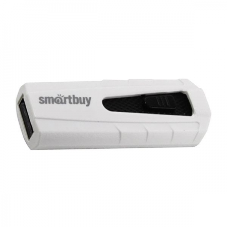 USB2.0 FlashDrives16Gb Smart Buy IRON White/Black (SB16GBIR-W)