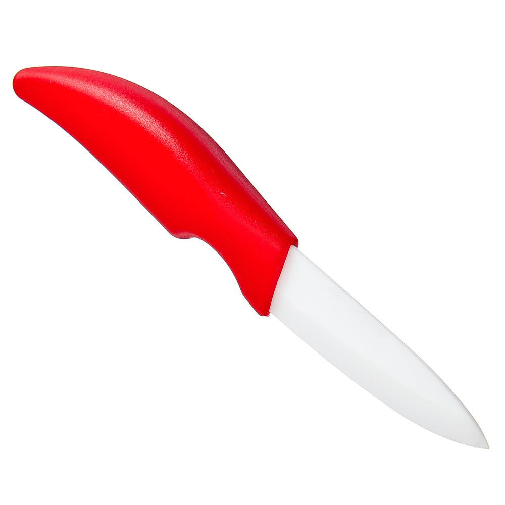 Нож кухон.керамический SATOSHI белый  8см