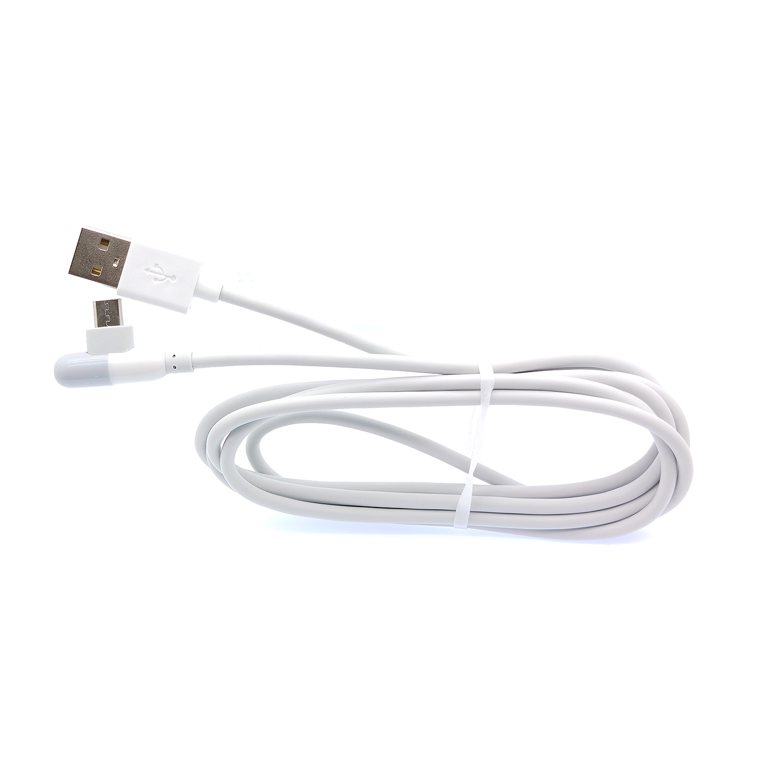 Кабель USB - micro USB Орбита OT-SMM57, белый, угловой, 2,4А, 1м