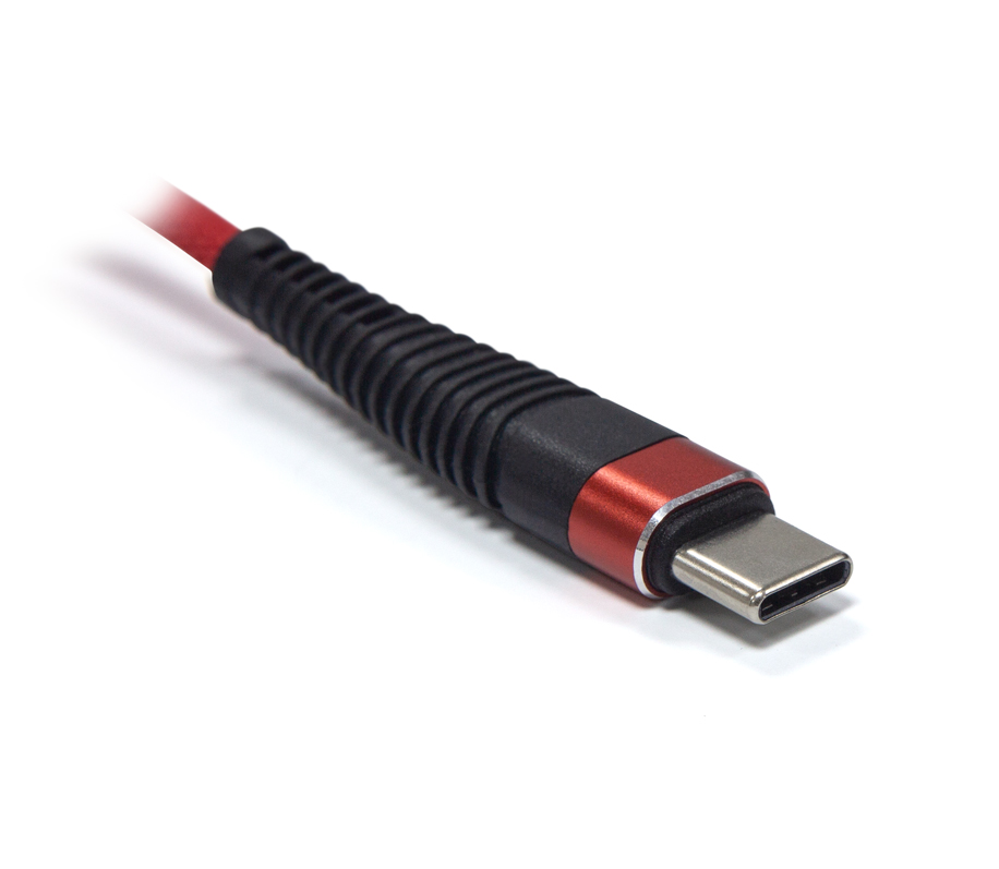 Кабель CBR CB 502 Red USB-Type-C, 2,1 А, 1 м, цветная коробка