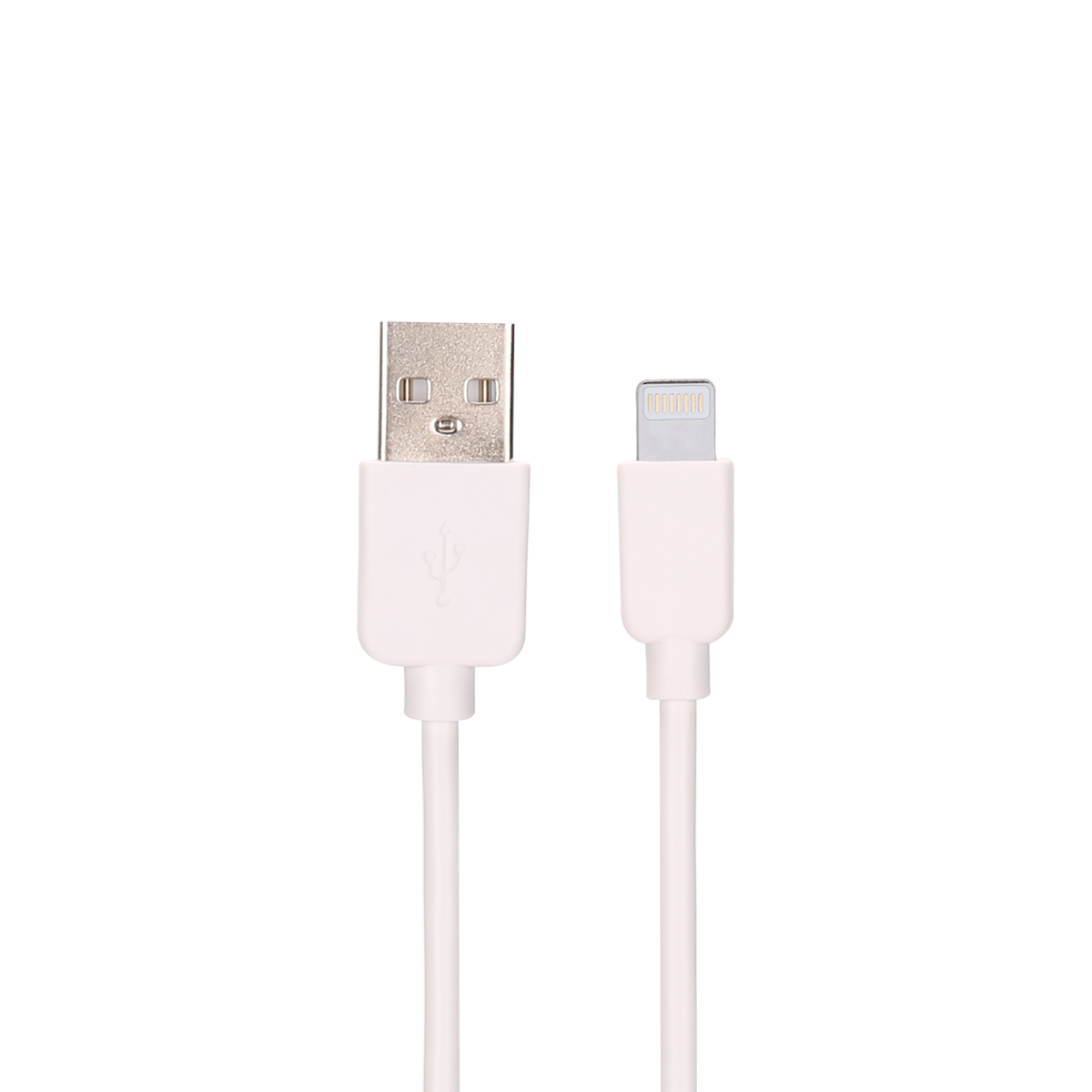 Кабель USB - 8pin MUJU MJ-55 белый (2А, для iPhone5/6/7) 1м