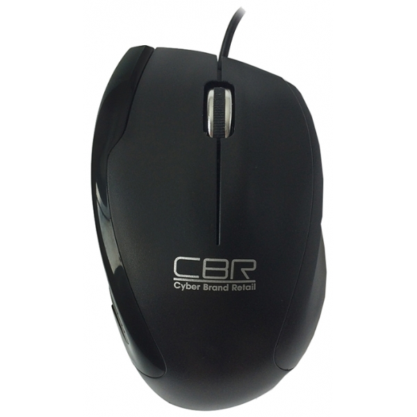 Мышь CBR CM 307 Black, 1200 dpi, провод 1,3м, USB
