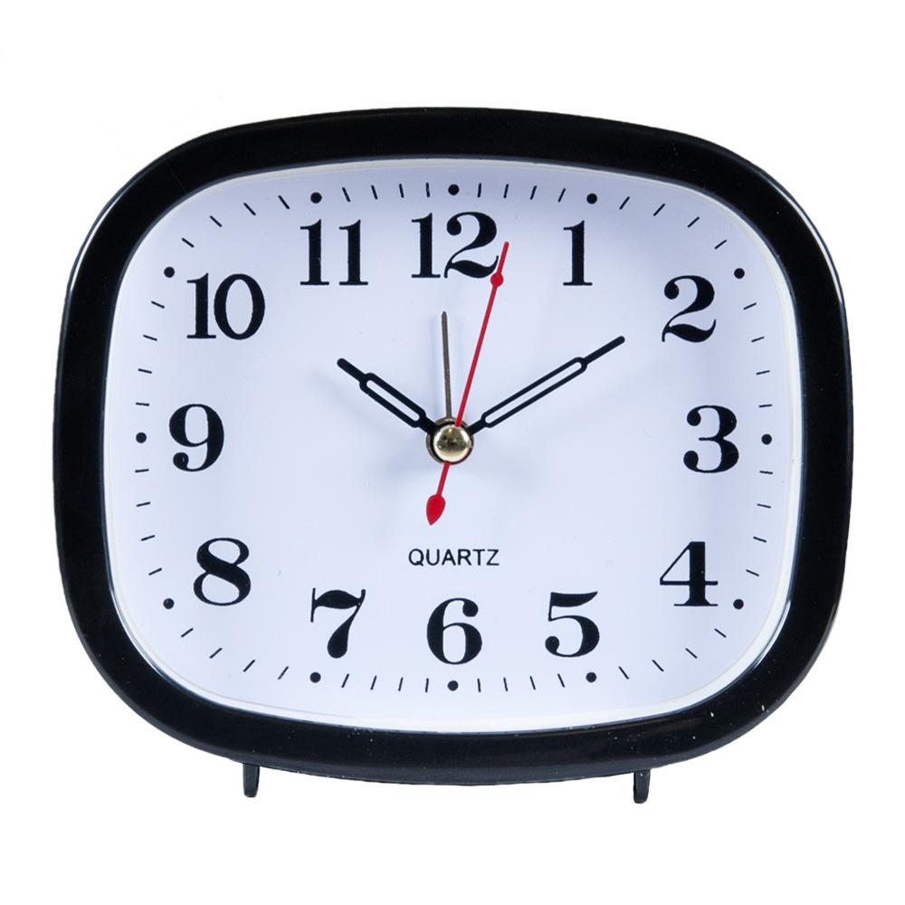 Часы будильник  B5-001 черный Классика
