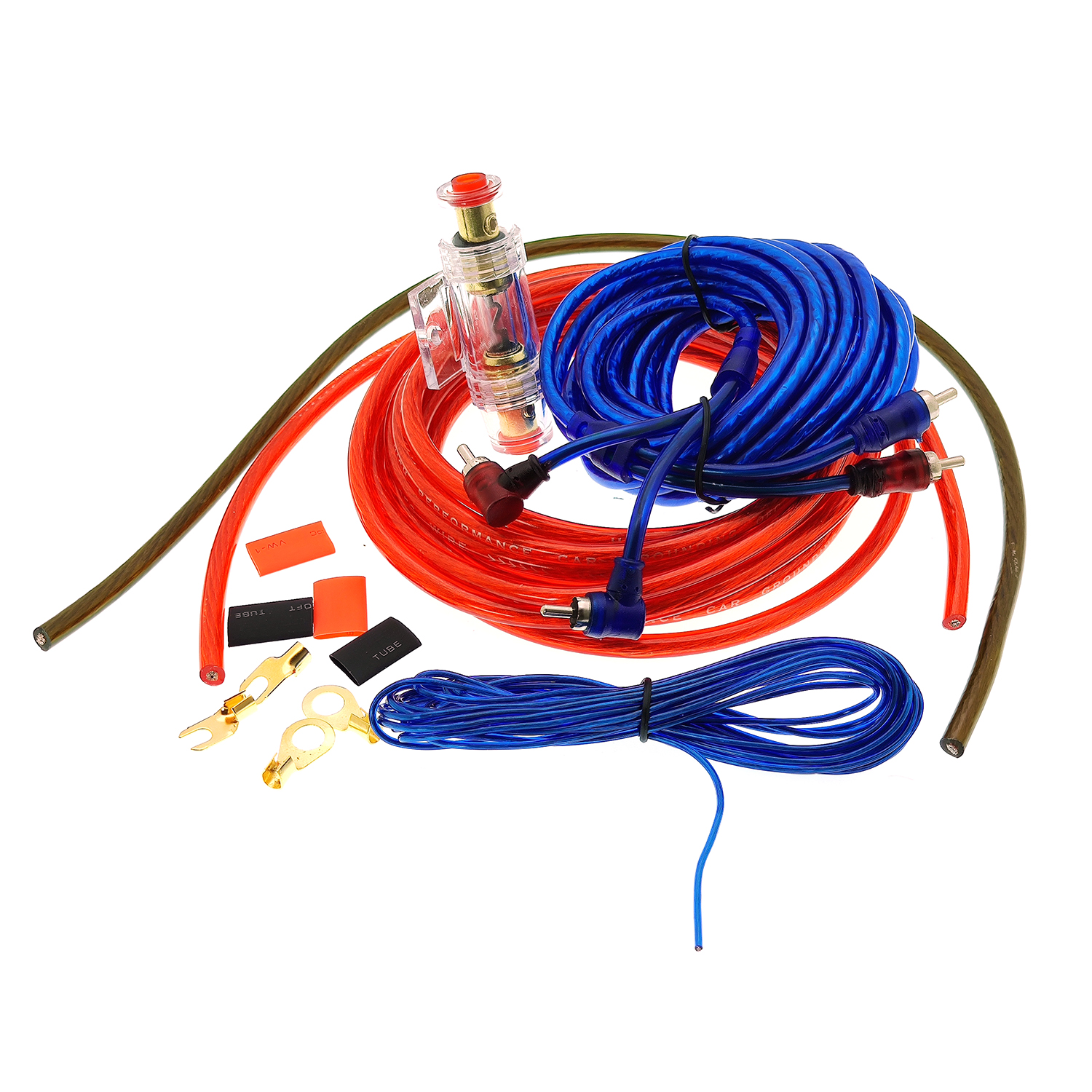 Набор кабелей для автоакустики TDS TS-CAD07 (4,5м, 10GA)