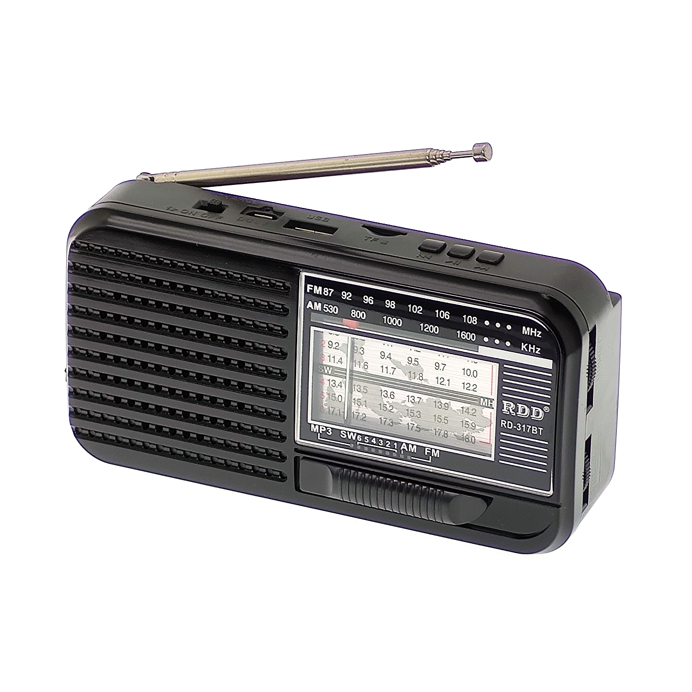 радиопр RRS RD-317BT (USB, Bluetooth, фонарь, акк 18650)