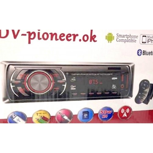 автомагнитола+Bluetooth+USB+AUX+Радио Pioneer JSD-1402