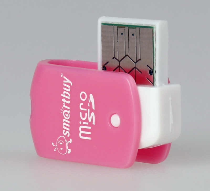 МикроКартридер SmartBuy  (SBR-706 -P) розовый