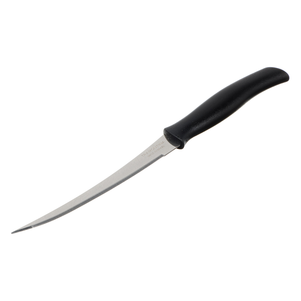 Нож кухон. Athus Нож для томатов 12.7см, черная ручка 23088/005
