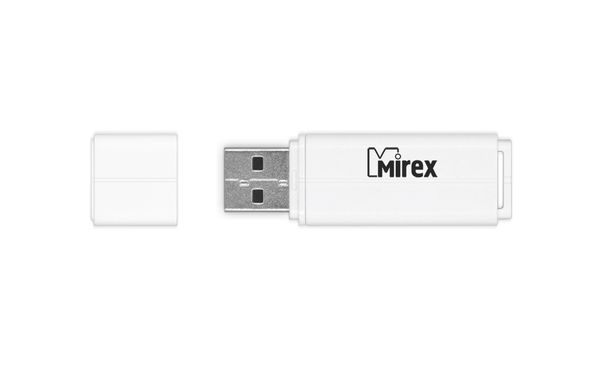 USB2.0 FlashDrives32 Gb Mirex LINE WHITE