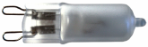 Лампа галоген. Camelion  G9 25W 220V прозрачная (Эл.лампа галоген.без рефлектора) (уп.100 шт)