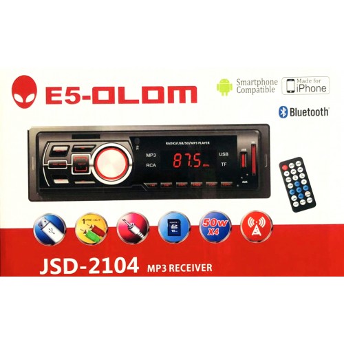 автомагнитола+Bluetooth+USB+AUX+Радио Pioneer JSD-2104