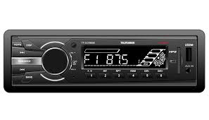 Авто магнитола  Telefunken TF-CCR8085 (черный) белая подсв, 18FM, USB, SD)