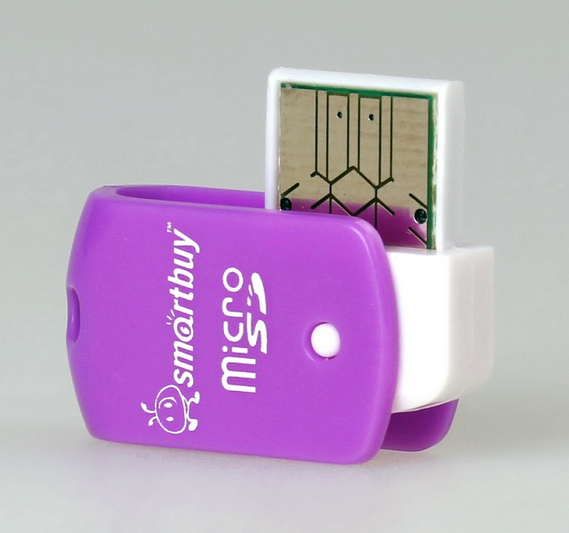 МикроКартридер SmartBuy  (SBR-706 -F) фиолетовый