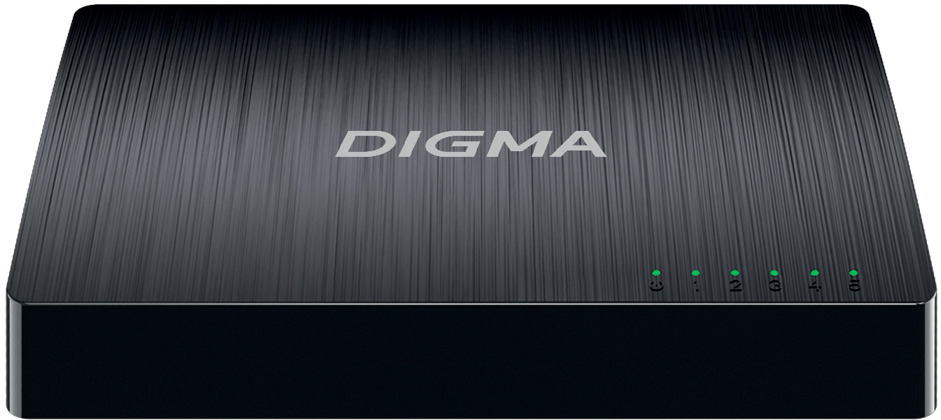 Коммутатор Digma DSW-105GE 5G неуправляемый