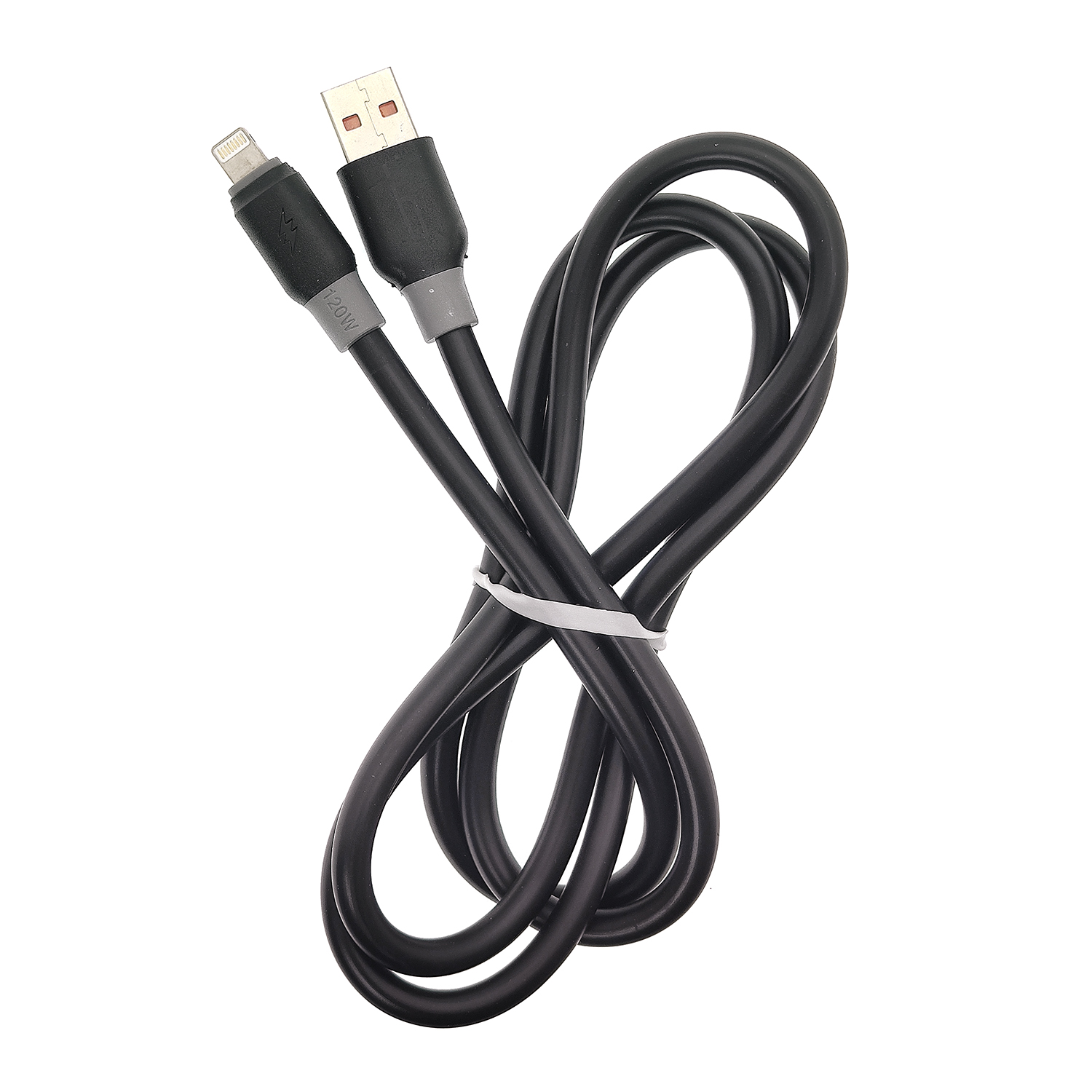 Кабель USB - 8pin Орбита OT-SMI37 чёрный (6А, iOS Lighting) 1.2м