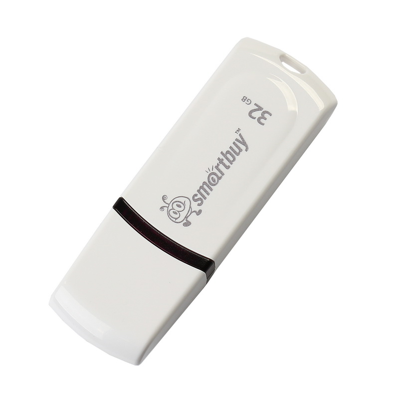 USB2.0 FlashDrives16Gb Smart Buy Paean White