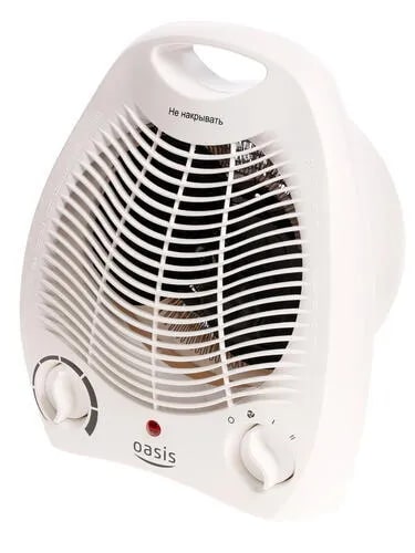 Тепловентилятор Oasis SP-20R (2кВт, 3 режима мощности 0/1/2кВт)