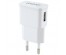 Блок пит USB сетевой Energy ET-09, 1,0А, цвет - белый