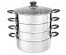 Мантоварка Webber BE-083 +пароварка нерж.сталь d=26cm, 4 уровня (8)