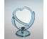 зеркало настольное сердце D12см, 2х сторон.218Х-1 (74901)Зеркала оптом с доставкой по России. Купить Зеркала оптом в Новосибирске
