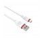 Кабель USB - micro USB BOROFONE BX17 Enjoy AM-microBM  1 метр, 2A, ПВХ, белый